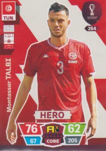 Adrenalyn World Cup 2022 - 264 - Montassar Talbi (Tunisia) - Heroes