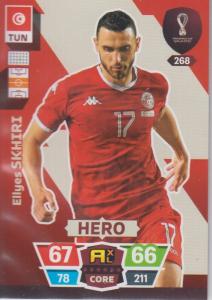 Adrenalyn World Cup 2022 - 268 - Ellyes Skhiri (Tunisia) - Heroes