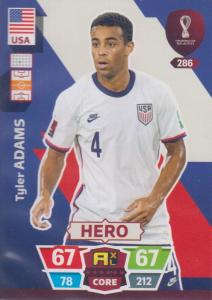Adrenalyn World Cup 2022 - 286 - Tyler Adams (USA) - Heroes