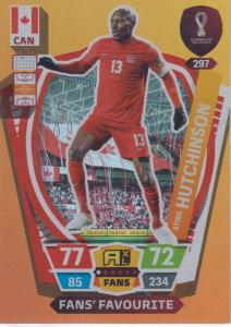 Adrenalyn World Cup 2022 - 297 - Atiba Hutchinson (Canada) - Fans’ Favourites