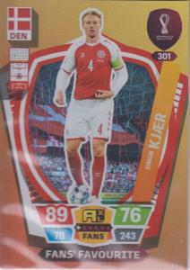 Adrenalyn World Cup 2022 - 301 - Simon Kjær (Denmark) - Fans’ Favourites