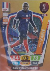 Adrenalyn World Cup 2022 - 307 - N’Golo Kanté (France) - Fans’ Favourites