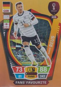 Adrenalyn World Cup 2022 - 309 - Marco Reus (Germany) - Fans’ Favourites