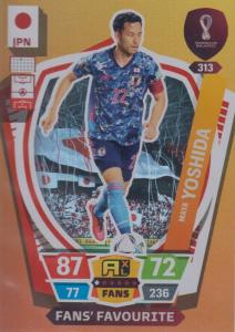 Adrenalyn World Cup 2022 - 313 - Maya Yoshida (Japan) - Fans’ Favourites