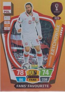 Adrenalyn World Cup 2022 - 323 - Grzegorz Krychowiak (Poland) - Fans’ Favourites