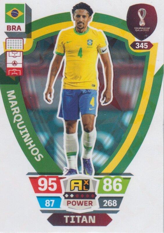 Adrenalyn World Cup 2022 - 345 - Marquinhos (Brasil) - Titans