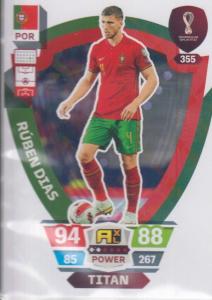 Adrenalyn World Cup 2022 - 355 - Rúben Dias (Portugal) - Titans