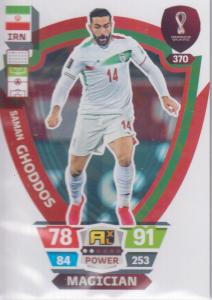 Adrenalyn World Cup 2022 - 370 - Saman Ghoddos (Iran) - Magician