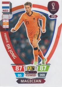 Adrenalyn World Cup 2022 - 372 - Frenkie de Jong (Netherlands) - Magician