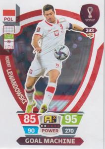 Adrenalyn World Cup 2022 - 393 - Robert Lewandowski (Poland) - Goal Machines