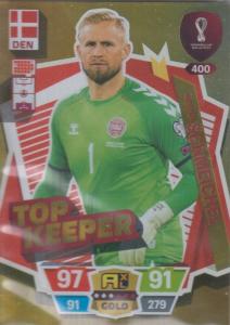 Adrenalyn World Cup 2022 - 400 - Kasper Schmeichel (Denmark) - Top Keeper