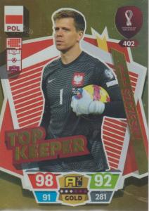 Adrenalyn World Cup 2022 - 402 - Wojciech Szczęsny (Poland) - Top Keeper