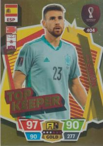 Adrenalyn World Cup 2022 - 404 - Unai Simón (Spain) - Top Keeper