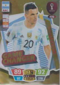 Adrenalyn World Cup 2022 - 406 - Giovani Lo Celso (Argentina) - Game Changer