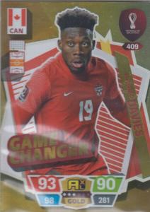 Adrenalyn World Cup 2022 - 409 - Alphonso Davies (Canada) - Game Changer