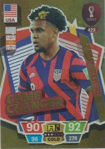 Adrenalyn World Cup 2022 - 423 - Weston McKennie (USA) - Game Changer