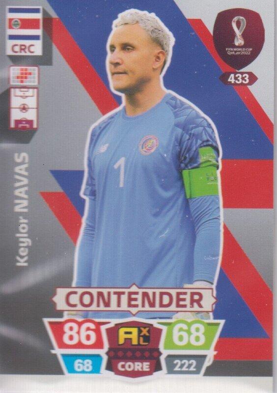 Adrenalyn World Cup 2022 - 433 - Keylor Navas (Costa Rica) - Contenders