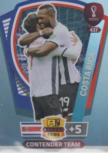 Adrenalyn World Cup 2022 - 437 - Contender Team (Costa Rica) - Contenders