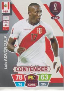 Adrenalyn World Cup 2022 - 452 - Luis Advíncula (Peru) - Contenders