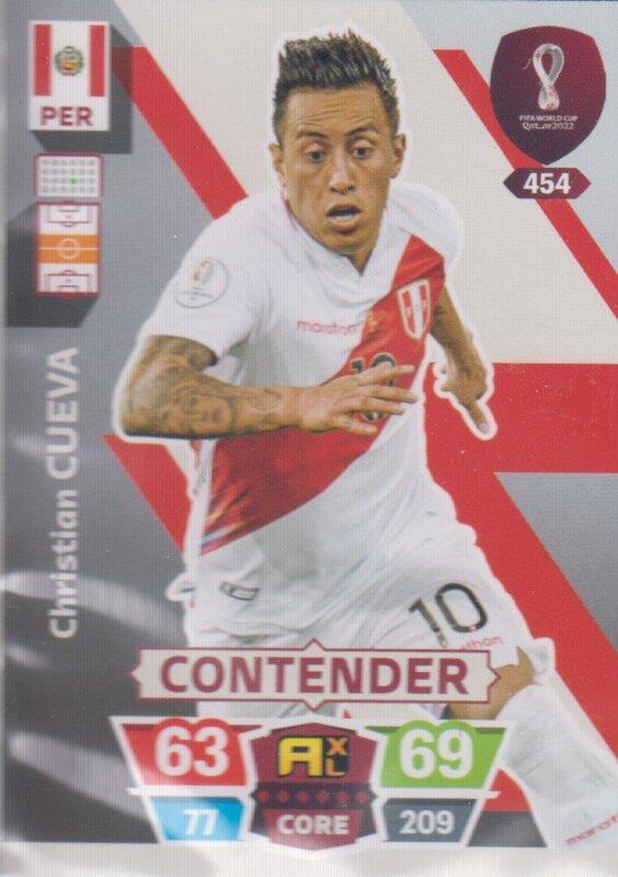 Adrenalyn World Cup 2022 - 454 - Christian Cueva (Peru) - Contenders
