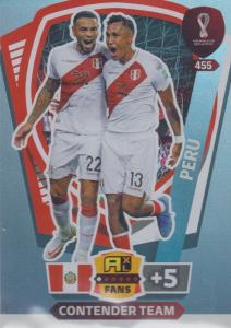 Adrenalyn World Cup 2022 - 455 - Contender Team (Peru) - Contenders
