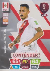 Adrenalyn World Cup 2022 - 457 - Yoshimar Yotún (Peru) - Contenders