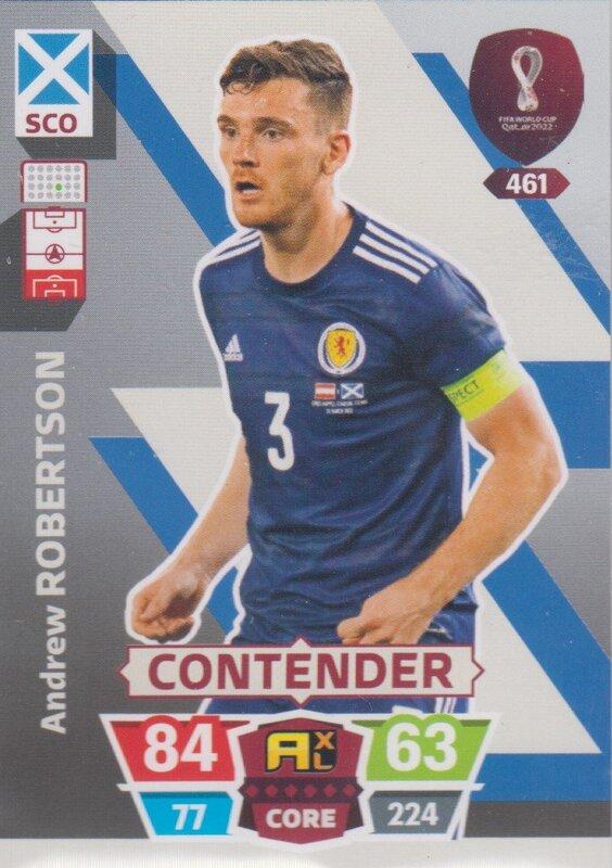 Adrenalyn World Cup 2022 - 461 - Andrew Robertson (Scotland) - Contenders