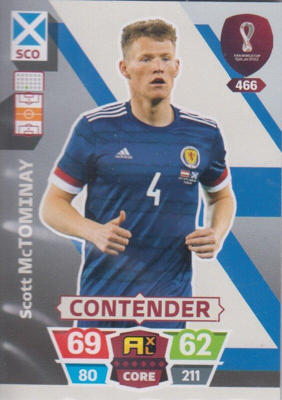 Adrenalyn World Cup 2022 - 466 - Scott McTominay (Scotland) - Contenders