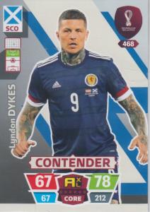 Adrenalyn World Cup 2022 - 468 - Lyndon Dykes (Scotland) - Contenders