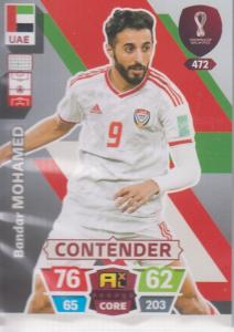 Adrenalyn World Cup 2022 - 472 - Bandar Mohamed (United Arab Emirates) - Contenders