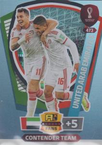 Adrenalyn World Cup 2022 - 473 - Contender Team (United Arab Emirates) - Contenders