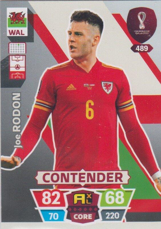 Adrenalyn World Cup 2022 - 489 - Joe Rodon (Wales) - Contenders