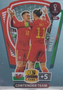 Adrenalyn World Cup 2022 - 491 - Contender Team (Wales) - Contenders