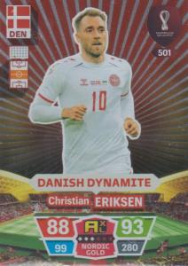 Adrenalyn World Cup 2022 - 501 - Christian Eriksen (Denmark) - Danish Dynamite