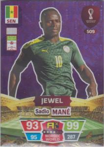 Adrenalyn World Cup 2022 - 509 - Sadio Mané (Senegal) - Jewel