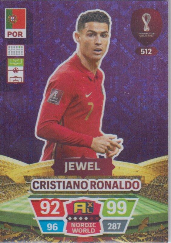 Adrenalyn World Cup 2022 - 512 - Cristiano Ronaldo (Portugal) - Jewel