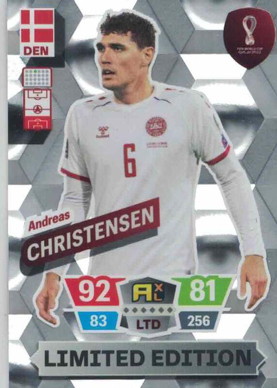 Adrenalyn World Cup 2022 - Andreas Christensen - Limited Edition
