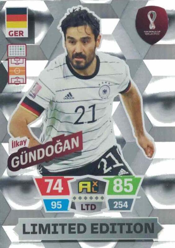 Adrenalyn World Cup 2022 - Ilkay Gündogan / Ilkay Gundogan - Limited Edition