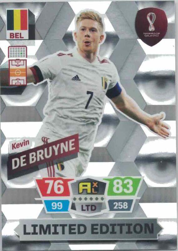 Adrenalyn World Cup 2022 - Kevin De Bruyne - Limited Edition