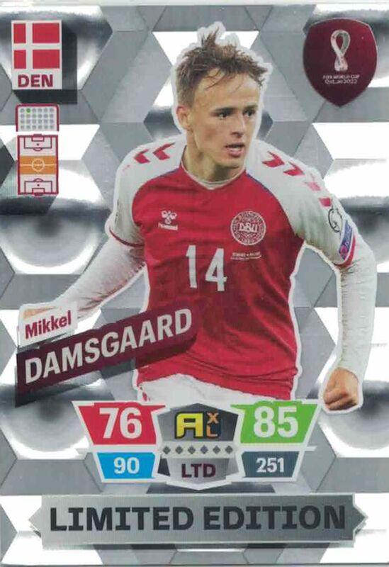 Adrenalyn World Cup 2022 - Mikkel Damsgaard - Limited Edition
