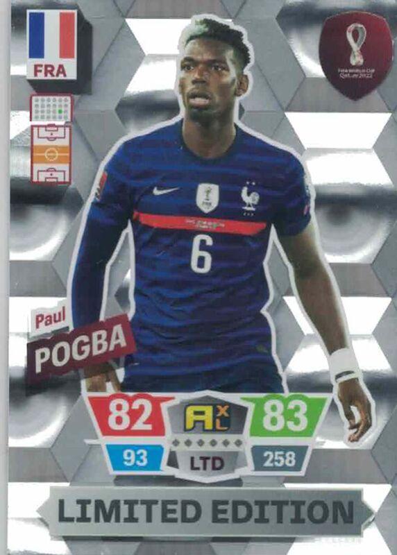 Adrenalyn World Cup 2022 - Paul Pogba - Limited Edition