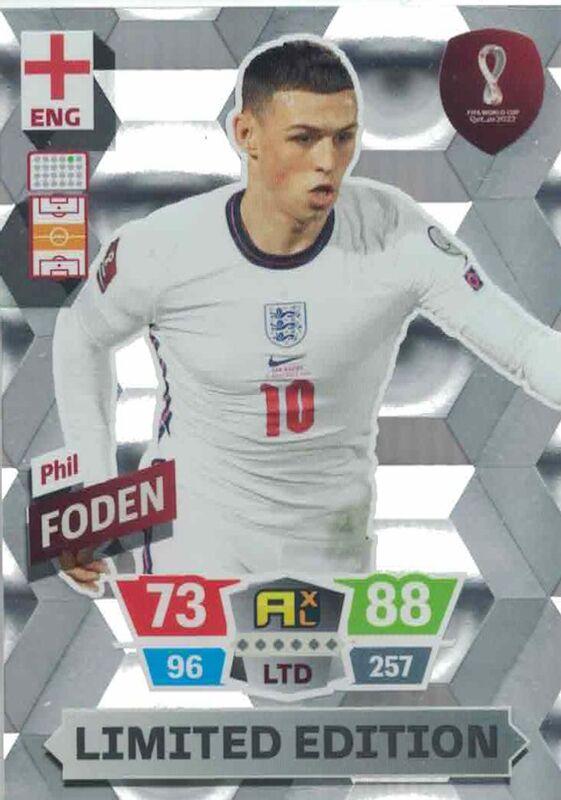 Adrenalyn World Cup 2022 - Phil Foden - Limited Edition