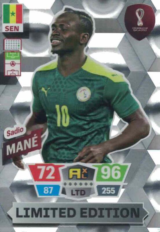 Adrenalyn World Cup 2022 - Sadio Mané / Sadio Mane - Limited Edition