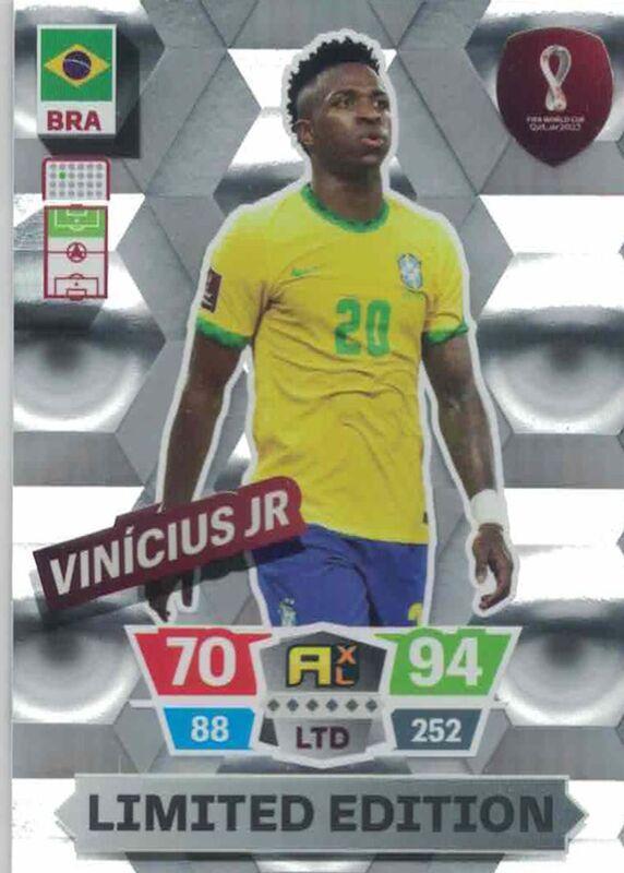 Adrenalyn World Cup 2022 - Vinicius JR - Limited Edition