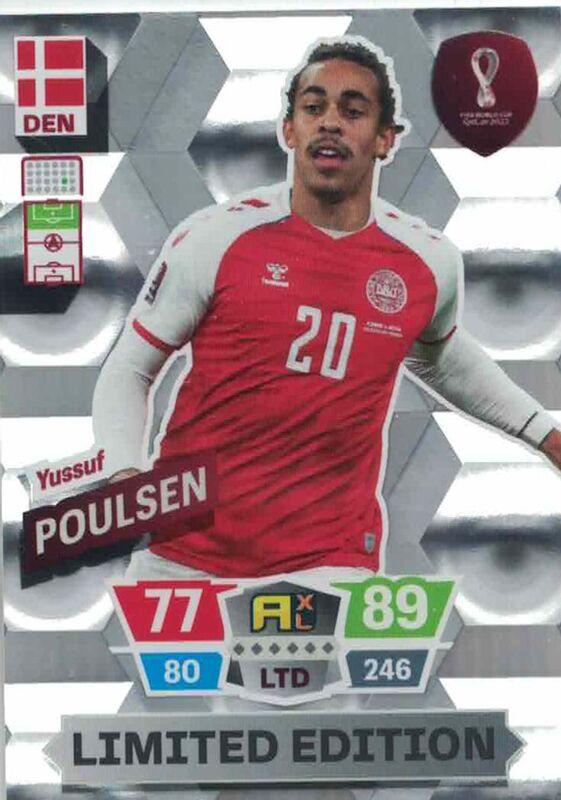 Adrenalyn World Cup 2022 - Yussuf Poulsen - Limited Edition