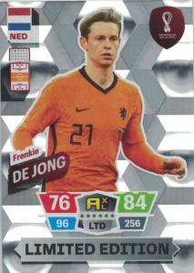 Adrenalyn World Cup 2022 - Frenkie de Jong - Limited Edition