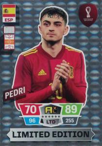 XXL Adrenalyn World Cup 2022 - Pedri - Limited Edition - XXL [Stort kort]