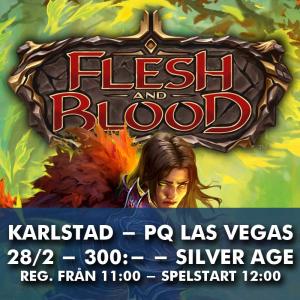 Coolcard Karlstad - Flesh and Blood Pro Quest Las Vegas - Lördag 28 Februari kl 11:00 (Östra Torggatan 2, 65224)