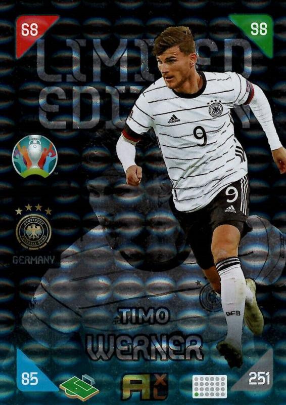 Adrenalyn Euro 2021 (Kick Off)  - Timo Werner (Tyskland) - Limited Edition