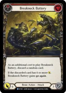 WTR011 - Breakneck Battery (Red) - Rare